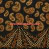 Bahan sarimbit Katun Prima Batik printing Sogan colet Sinaran keong 240x115 cm SSD