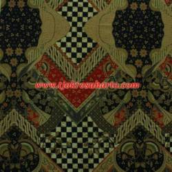 BHR 764 Bahan sarimbit Katun Prima Batik printing Sogan colet Boketan ceplok poleng 240x115 cm SSD