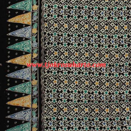 Kain Cinde 250x115 cm Colet Hitam NKM