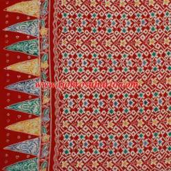 Kain Cinde 250x115 cm Colet merah NKM
