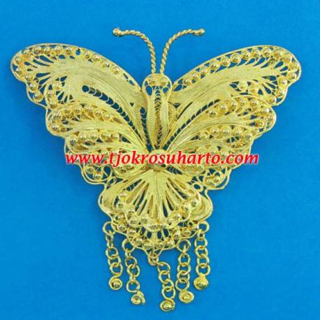 EPT 558 Bros Trap Sepuh emas kupu 10x8 cm (2) WDI
