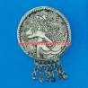 EPT 715 Bros Trap Sepuh perak bakar ornamen bulat 8x8 cm (24) WDI
