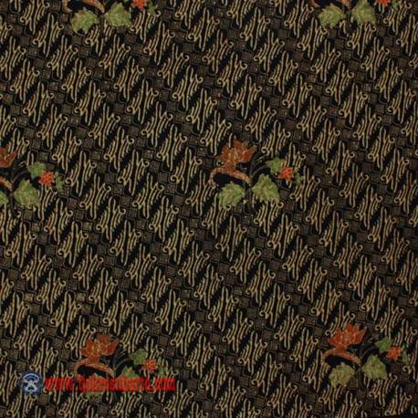 Bahan Hem/rok batik indigo Parang Gondosuli ceplok boket cemeng 2,2x1,2 m ANS