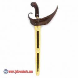 Keris Ladrang Solo Sonokeling Blewah Combong 2 Emas batu