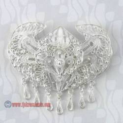 Bros Trap Sepuh perak bakar krantil 11x8 cm (3g) YNN