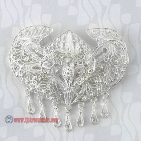 Bros Trap Sepuh perak bakar krantil 11x8 cm (3g) YNN