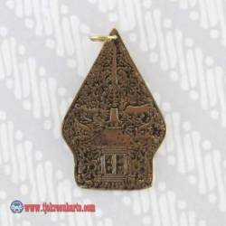 Bros + liontin Gunungan kecil 8x6 cm (12) WDI