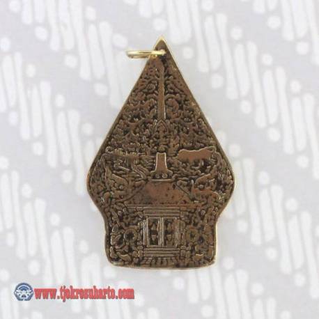 Bros + liontin Gunungan kecil 8x6 cm (12) WDI