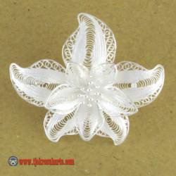 APB 074 Bros Perak 925 trap Bunga engko 5 cm (8) SYT