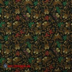 BHH 148 Bahan Hem/rok kombinasi genes colet katun Debyah kupu 240x110 cm EST