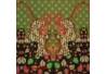BHR 581 Bahan Sarimbit Printing colet katun Tiga negeri gedekan daun sirih  210x110 cm EST