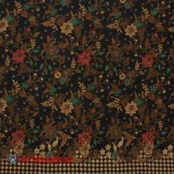 BHR 777 Bahan Sarimbit kombinasi genes colet katun Boket mawur 240x110 cm HSN