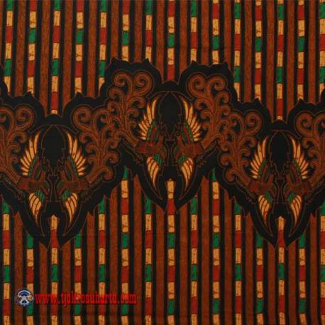 Bahan Sarimbit Printing sogan colet katun slarak tumpal Strip 240x110 cm HSN