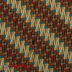 Bahan Sarimbit Printing colet katun Parang cantel 210x110 cm EST