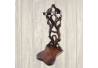 Standar Keris L berdiri nogo Lung daun 14X18X36 cm WYM