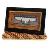 Pigura wayang kulit 26x16 cm Punokawan WWW