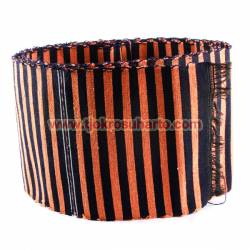 Stagen Lerek tenun orange hitam HGG