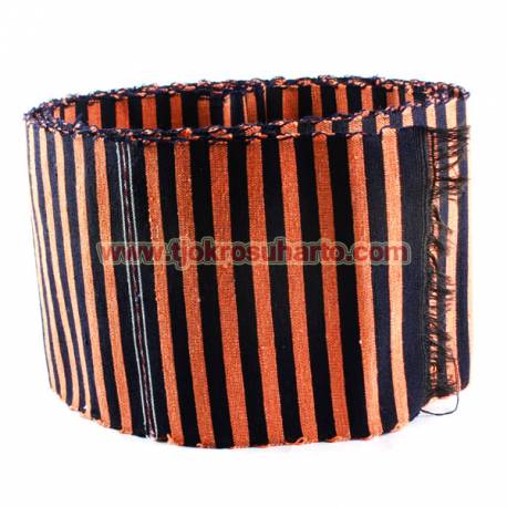 Stagen Lerek tenun orange hitam HGG