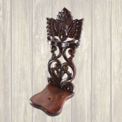 Standar Keris L berdiri Lung daun pakualam 18x20x38 cm WYM