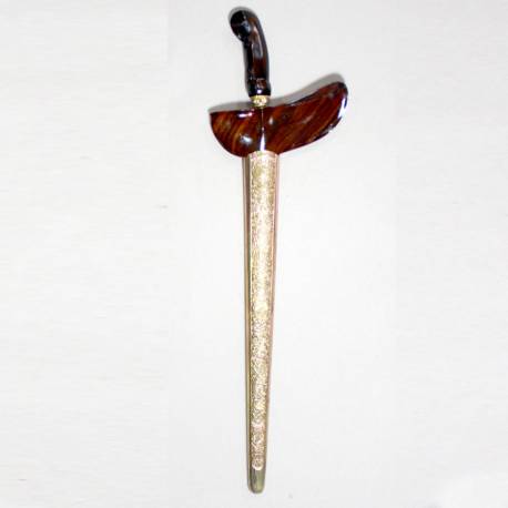 Keris Gayaman Yogya Sonokeling Slorok buntu kuningan
