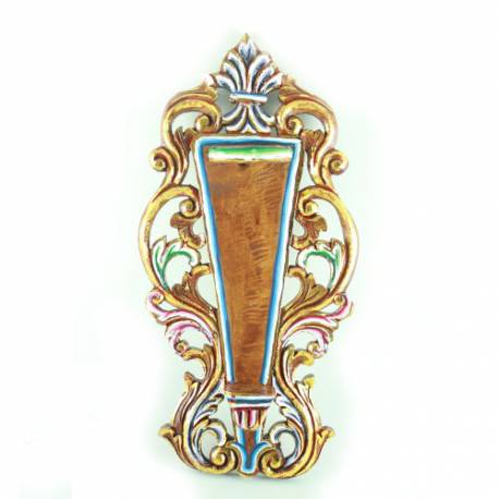 Tempat Keris Dinding Tanggung Lung ceplok 20X46 cm WYM