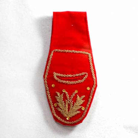 Anggar Bludru Monte Bunga Merah SGM