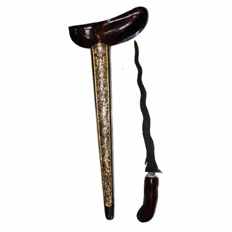Keris Gayaman Yogya Sonokeling Slorok Buntu Silih Asih X
