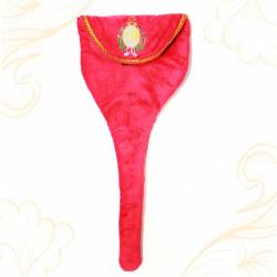 Sarung Keris Bludru merah bordir PB 58x24 YYY