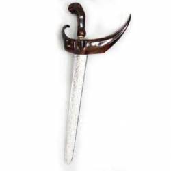 Keris Ladrang Solo Sonokeling Tatah sepuh Perak