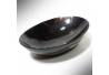 Mangkok Baki Oval Hitam