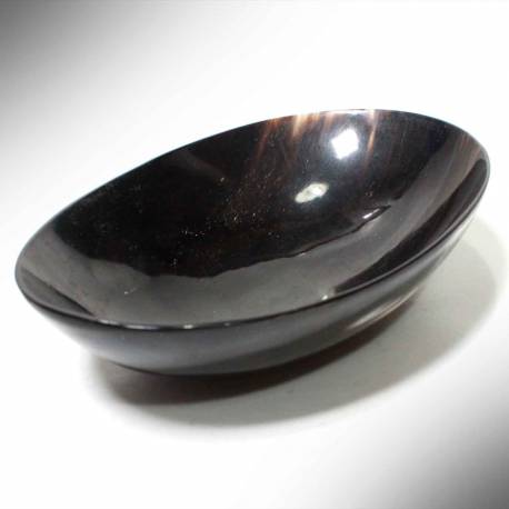 Mangkok Baki Oval Hitam
