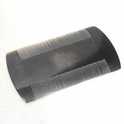 Sisir tanduk kerbau Serit kiri/kanan hitam 6x10 cm (23) IHD