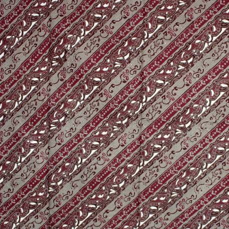 Bahan Hem Katun 2 m kombinasi warna MHD HMA
