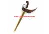 Keris Ladrang Solo Sonokeling Tatah Kuning bakar winoto