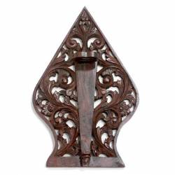 Tempat Keris Dinding Gunungan 32x54 cm WYM