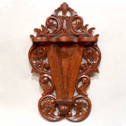 Tempat Keris Dinding Doubel tombak tengah Lung 34X57 cm WYM