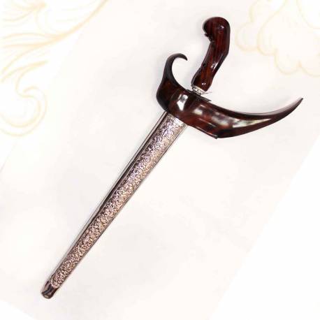 Keris Ladrang Solo Sonokeling Slorok buntu crom perak