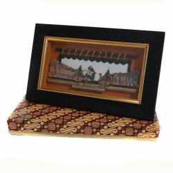 Pigura wayang kulit 26x16 cm Bimo Suci  WWW