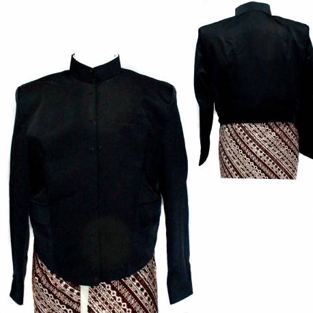 Beskap Yogya Clarina Hitam L+ MYT