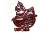 Tempat Keris Dinding Singel semar 43x48 cm WYM