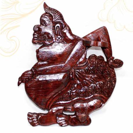 Tempat Keris Dinding Singel semar 43x48 cm WYM