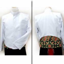 Beskap Yogya Clarina Putih M+ MYT