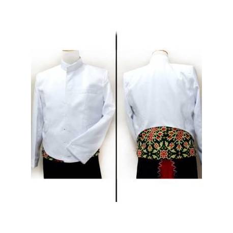 Beskap Yogya Clarina Putih M+ MYT