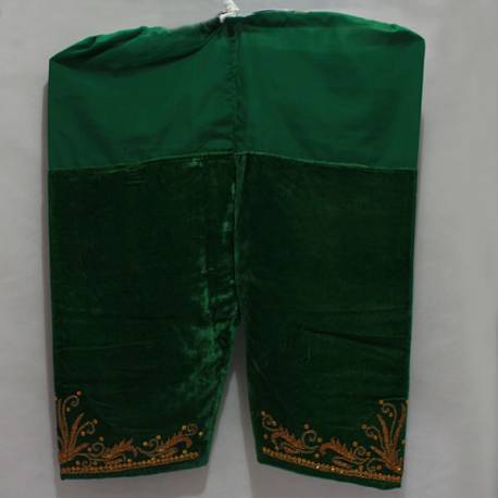 Celana Bludru Minyak Hijau SGM
