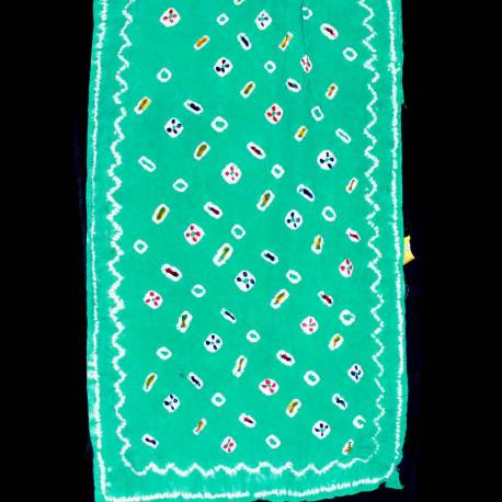 Kemben Jumputan hijau tosca MYT