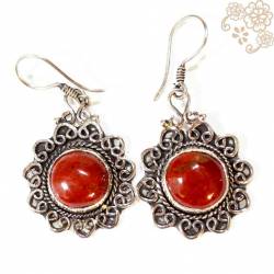 Anting Alpaka Bunga Matahari (26) SRE