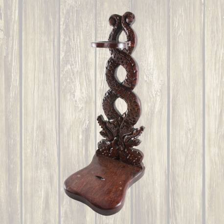Standar Keris L berdiri Naga lilit WYM