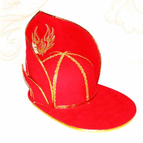 Topi Prajurit Kraton Manggoloyudo Merah Gurdo SGM