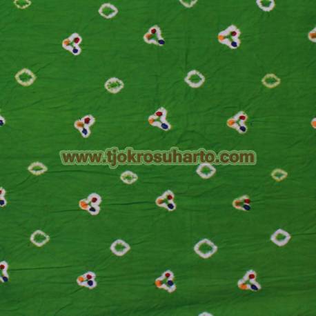 Bahan 2 m Kebayak Kembang cengkeh hijau daun MYT