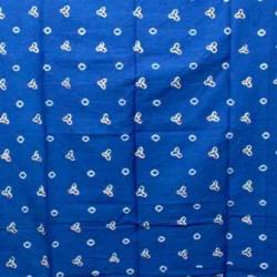 Bahan 2 m Kebayak Kembang cengkeh Biru muda MYT
